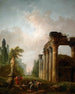 La Ruine - Hubert Robert — weergave van het kunstwerk