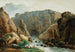 van Les Sources à Fontaine-de-Vaucluse - Hubert Robert — weergave van het kunstwerk
