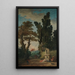 La Balançoire - Hubert Robert — ingelijst kunstwerk aan de muur