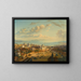 Constantinopel vanaf de vuurtoren van Beyazit - Hubert Sattler — ingelijst kunstwerk aan de muur
