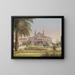 Monte-Carlo - Hubert Sattler — ingelijst kunstwerk aan de muur