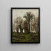 Bord de la Lande Bretagne - Hugh Bolton Jones — framed artwork on a wall