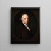 Portret van Richard Lovell Edgeworth 1744-1817 - Hugh Douglas Hamilton — ingelijst kunstwerk aan de muur