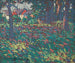 Landschapschilderij zomerse landschap in Langhorne, Pennsylvania - Hugh Henry Breckenridge — weergave van het kunstwerk