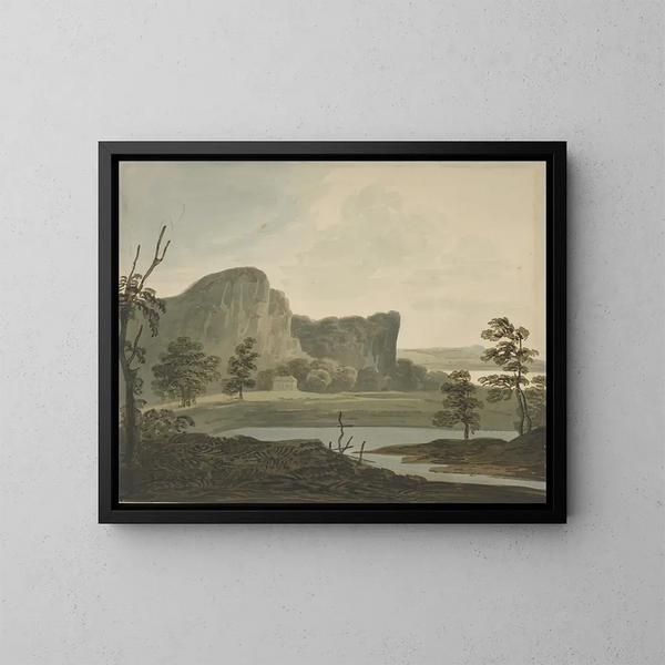vlakbij Stirling, Schotland - Hugh William Williams — ingelijst kunstwerk aan de muur