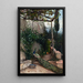 Terrasse avec paon, l'Alhambra - Hugo Birger — ingelijst kunstwerk aan de muur