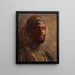 Nubian Painting - Hugo Charlemont — framed artwork on a wall