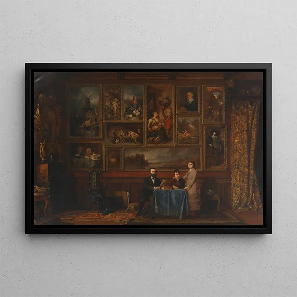 Hugo Charlemont - Salon des Ohrenarztes Hofrat Dr Adam Politzer.webp