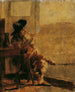 Sitting smoker - Hugo Charlemont — artwork view