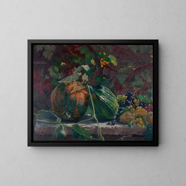 Natuurstudie - Hugo Charlemont — ingelijst kunstwerk aan de muur