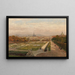 View from the Belvedere over Vienna - Hugo Darnaut — framed artwork on a wall