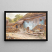 Ferme de Basse-Autriche - Hugo Darnaut — framed artwork on a wall