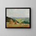 Landschap van de Préalpes van Waldviertel - Hugo Darnaut — ingelijst kunstwerk aan de muur
