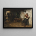 Bagarre - Hugo Kauffmann — ingelijst kunstwerk aan de muur