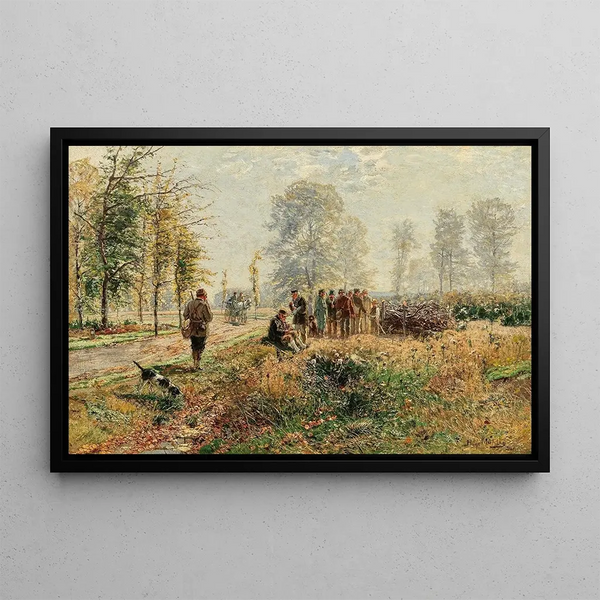 Hugo Mhlig - Aufbruch zur Jagd.webp