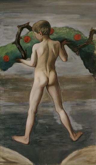Hugo Simberg - Garland Bearer Boy Carrying The Garland Of Life.webp