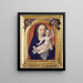 Virgin and Child - Hugo van der Goes — framed artwork on a wall