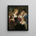Kinderverhalen - Hugues Merle — ingelijst kunstwerk aan de muur