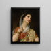 De koningin Esther - Hugues Merle — ingelijst kunstwerk aan de muur