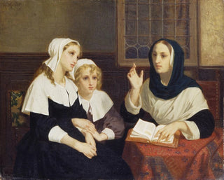 Hugues Merle - Reading the Bible.webp