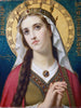 Sainte Élisabeth de Hongrie - Hugues Merle — weergave van het kunstwerk