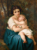 Gedachten van de toekomst - Hugues Merle — weergave van het kunstwerk