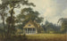 van Maison d'été avec fenêtres à treillis pleine longueur - Humphry Repton — weergave van het kunstwerk