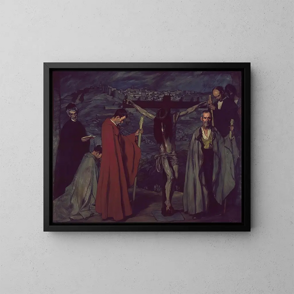 De Bloed-Christus - Ignacio Zuloaga — ingelijst kunstwerk aan de muur