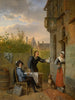 Tavern Scene - Ignatius Josephus Van Regemorter — artwork view