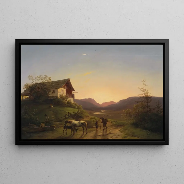 Ignaz Raffalt - Abendstimmung.webp