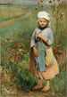 Bergère - Ignác Újváry — weergave van het kunstwerk
