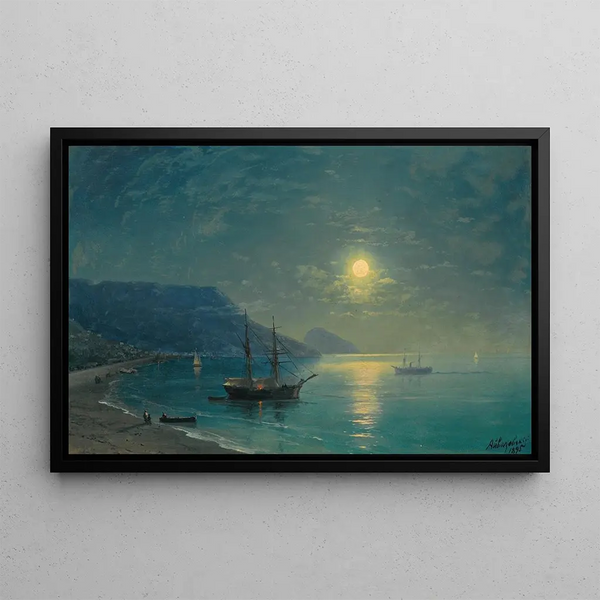 Ilya Nikolaevich Zankovsky - Evening In Crimea.webp