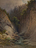 Le Ravin - Ilya Nikolaevich Zankovsky — weergave van het kunstwerk