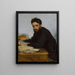 Vsevolod Mikhaïlovitch Garchine 1855-1888 - Ilya Repin — ingelijst kunstwerk aan de muur