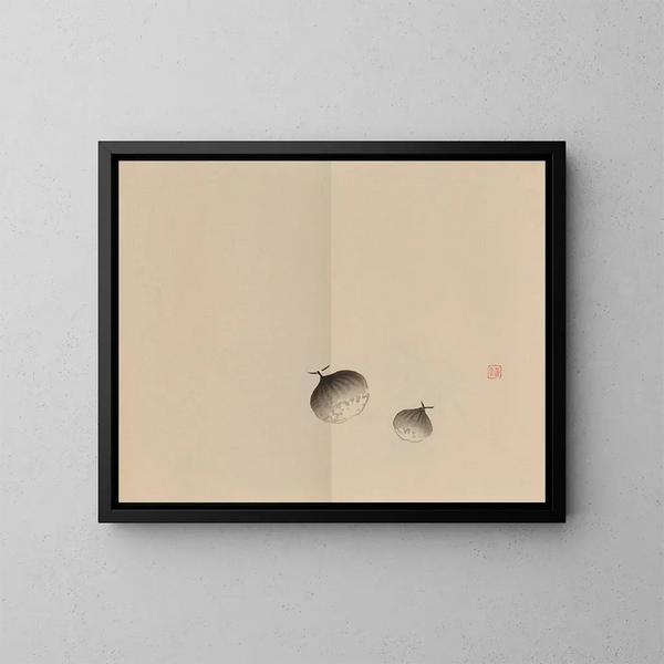 Keinen shugajō Pl02 - Imao Keinen — ingelijst kunstwerk aan de muur