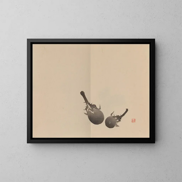 Keinen shugajō Pl05 - Imao Keinen — ingelijst kunstwerk aan de muur