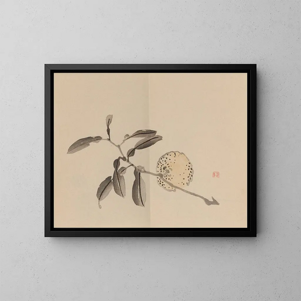 Keinen shugajō Pl09 - Imao Keinen — ingelijst kunstwerk aan de muur