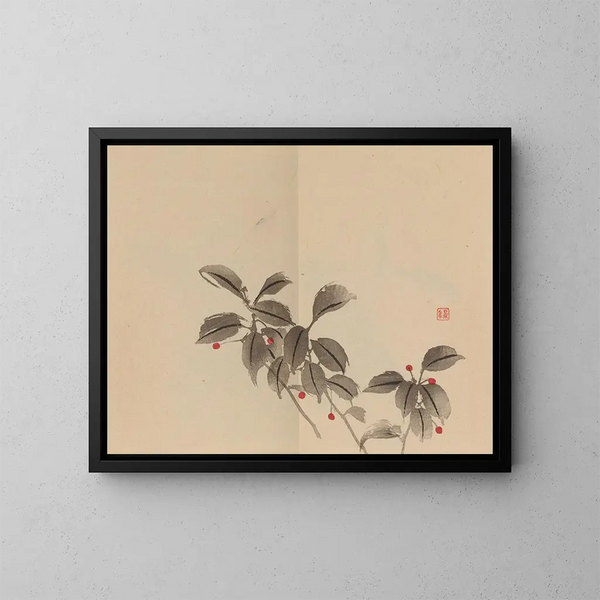 Keinen shugajō Pl10 - Imao Keinen — ingelijst kunstwerk aan de muur