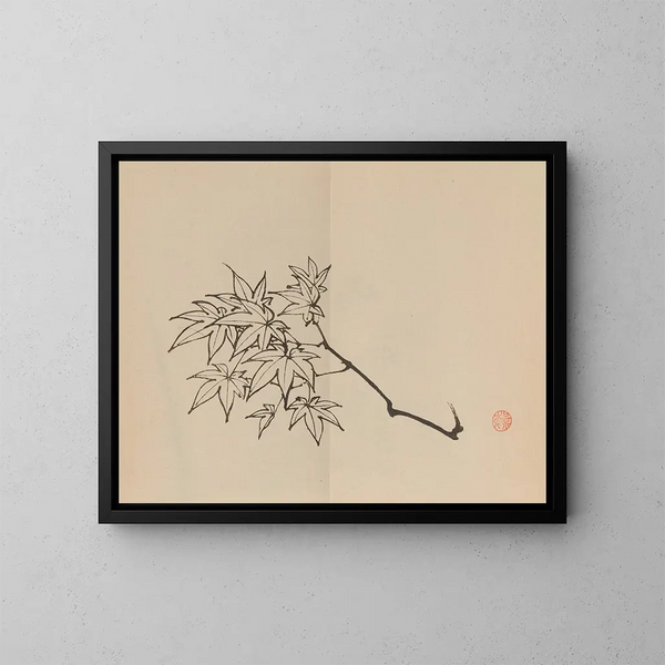 Keinen shugajō Pl20 - Imao Keinen — ingelijst kunstwerk aan de muur