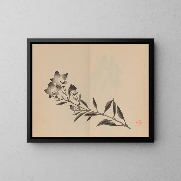 Keinen shugajō Pl22 - Imao Keinen — ingelijst kunstwerk aan de muur