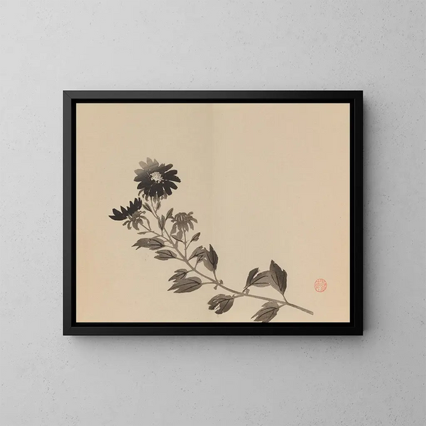 Keinen shugajō Pl24 - Imao Keinen — ingelijst kunstwerk aan de muur