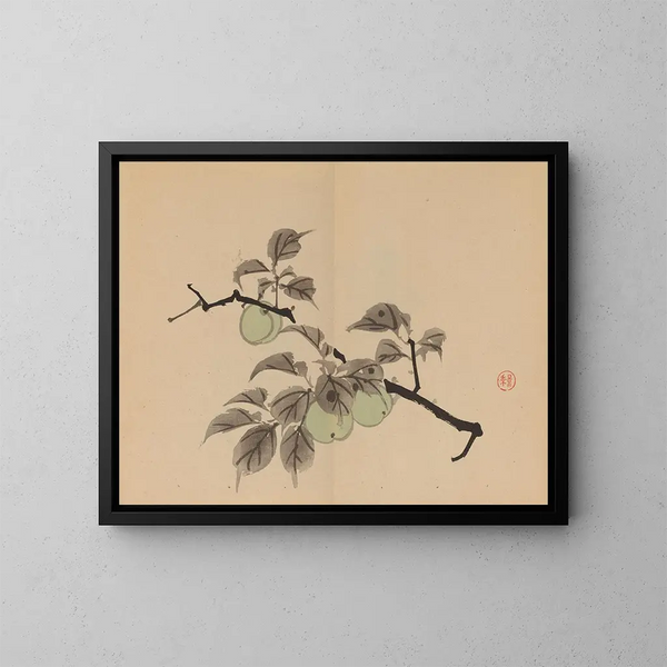 Keinen shugajō Pl30 - Imao Keinen — ingelijst kunstwerk aan de muur