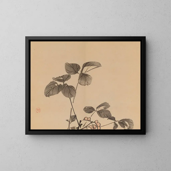 Keinen shugajō Pl32 - Imao Keinen — ingelijst kunstwerk aan de muur