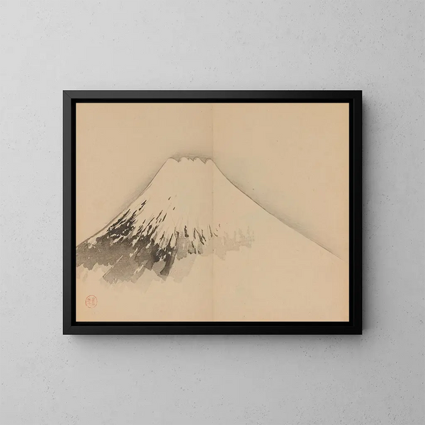 Aucune œuvre correspondante. - Imao Keinen — ingelijst kunstwerk aan de muur