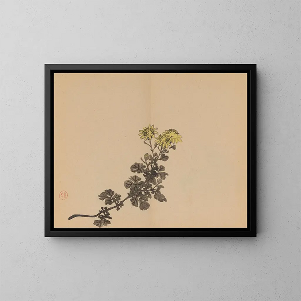 Keinen shugajō Pl34 - Imao Keinen — ingelijst kunstwerk aan de muur