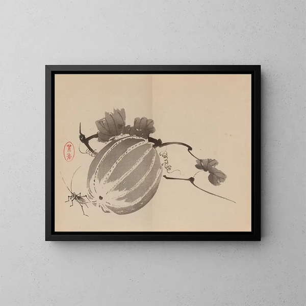 Keinen shugajō Pl54 - Imao Keinen — ingelijst kunstwerk aan de muur