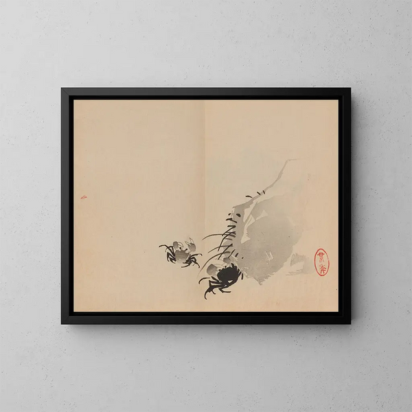 Keinen shugajō Pl55 - Imao Keinen — ingelijst kunstwerk aan de muur