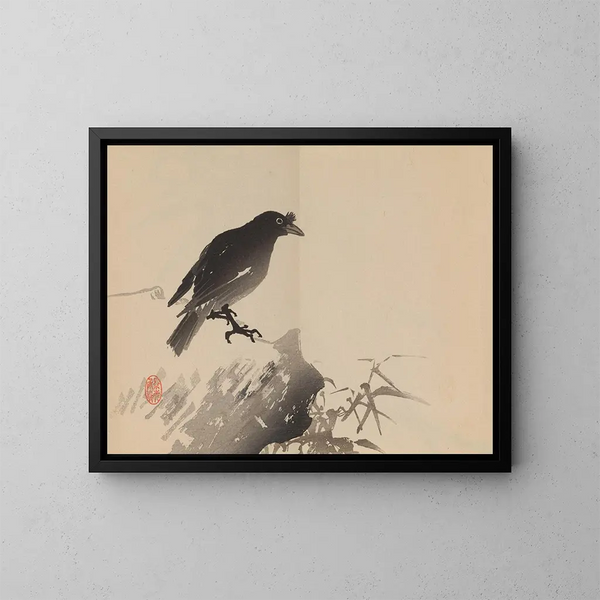 Keinen shugajō Pl. 65 - Imao Keinen — ingelijst kunstwerk aan de muur