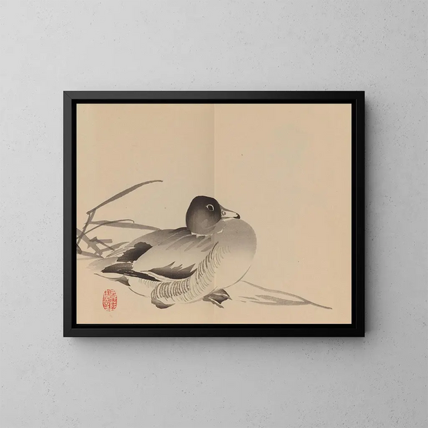 Keinen shugajō Pl83 - Imao Keinen — ingelijst kunstwerk aan de muur