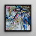 Improvisatie 21a - Wassily Kandinsky — ingelijst kunstwerk aan de muur